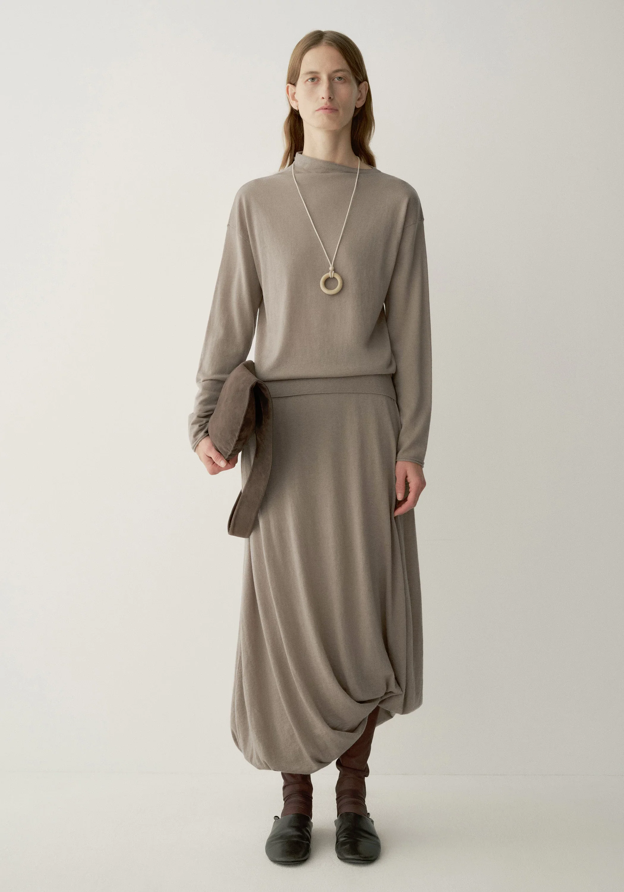 Wool-silk Twist Skirt - Image 9