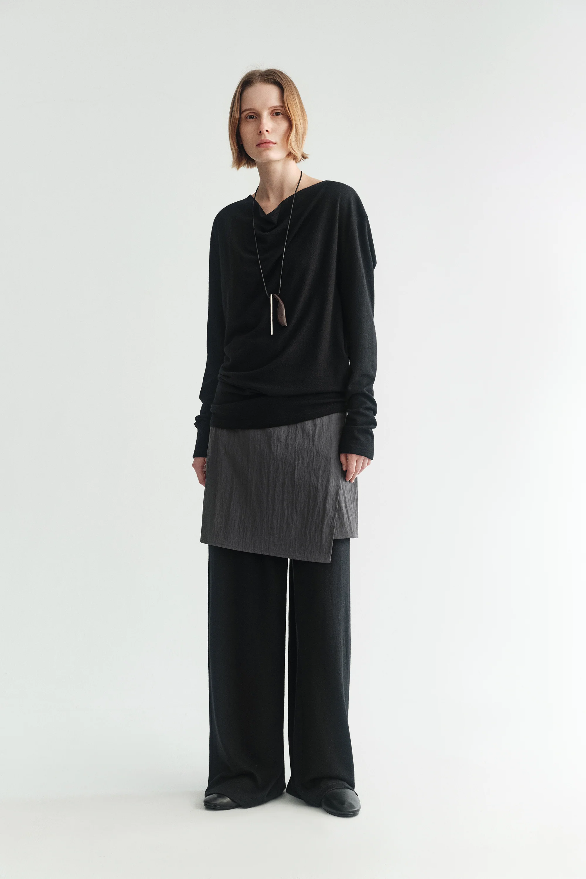 Wool Wide-Leg Pants - Image 10
