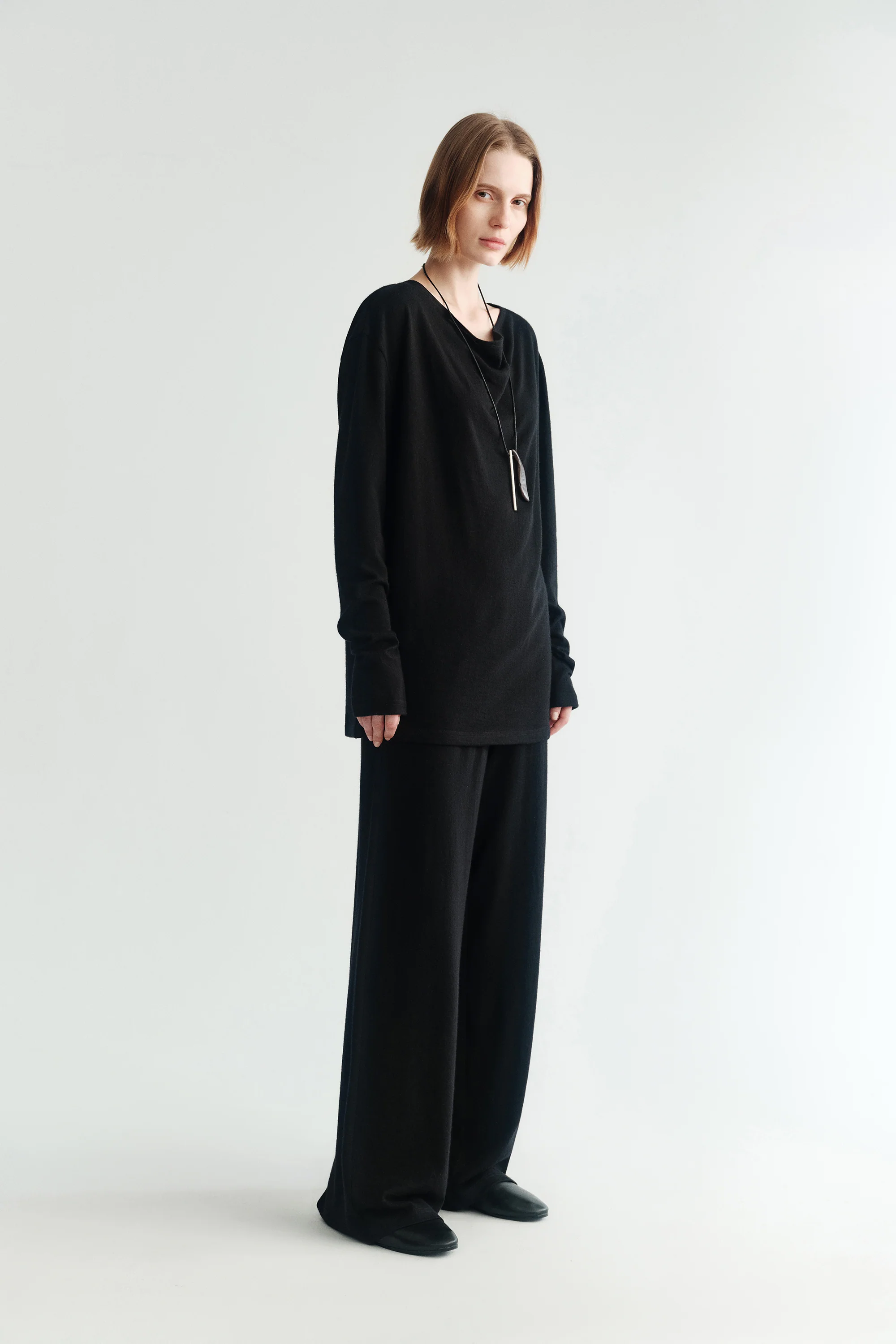 Wool Wide-Leg Pants - Image 11