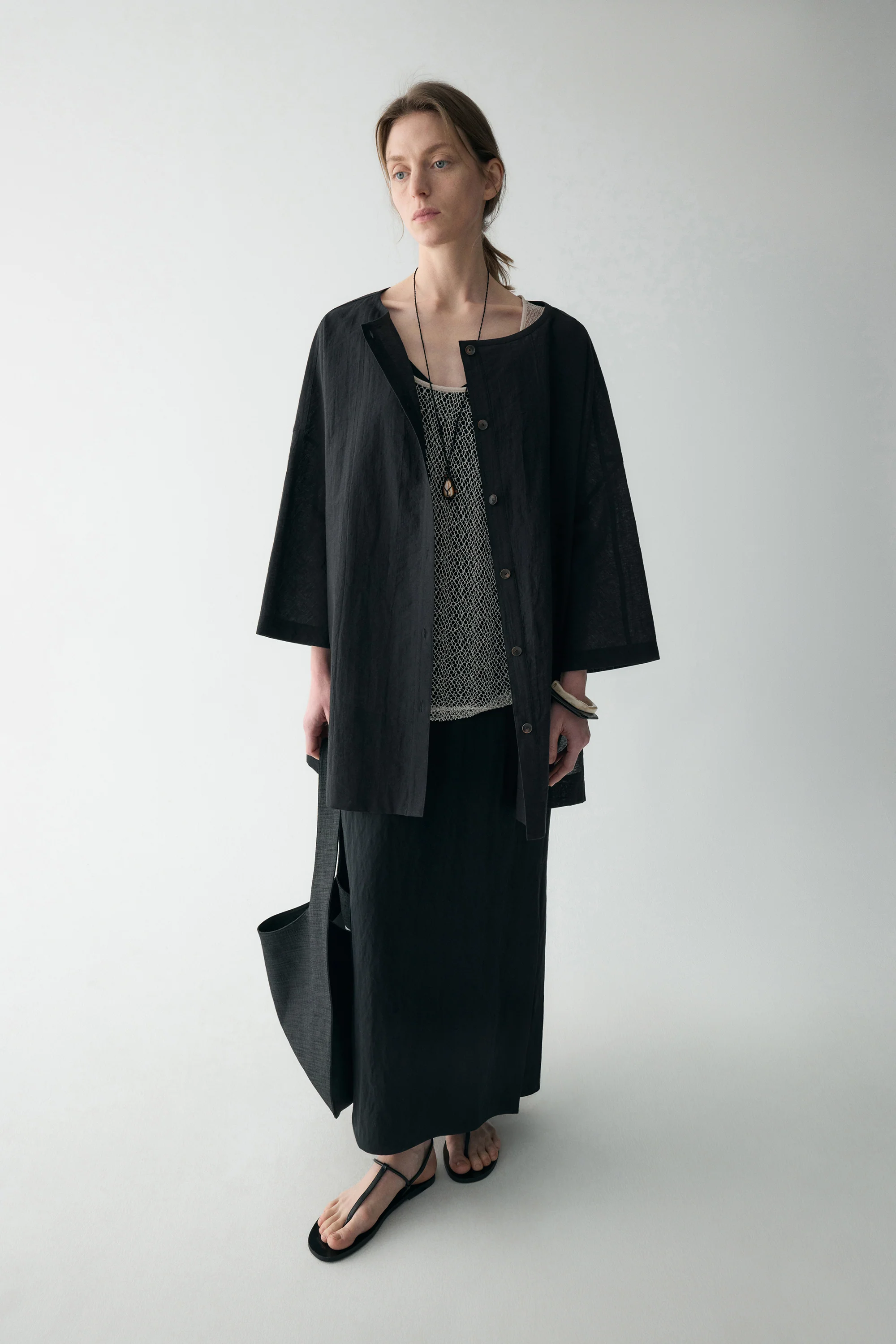 Woven-straps Straight Dress - Image 13