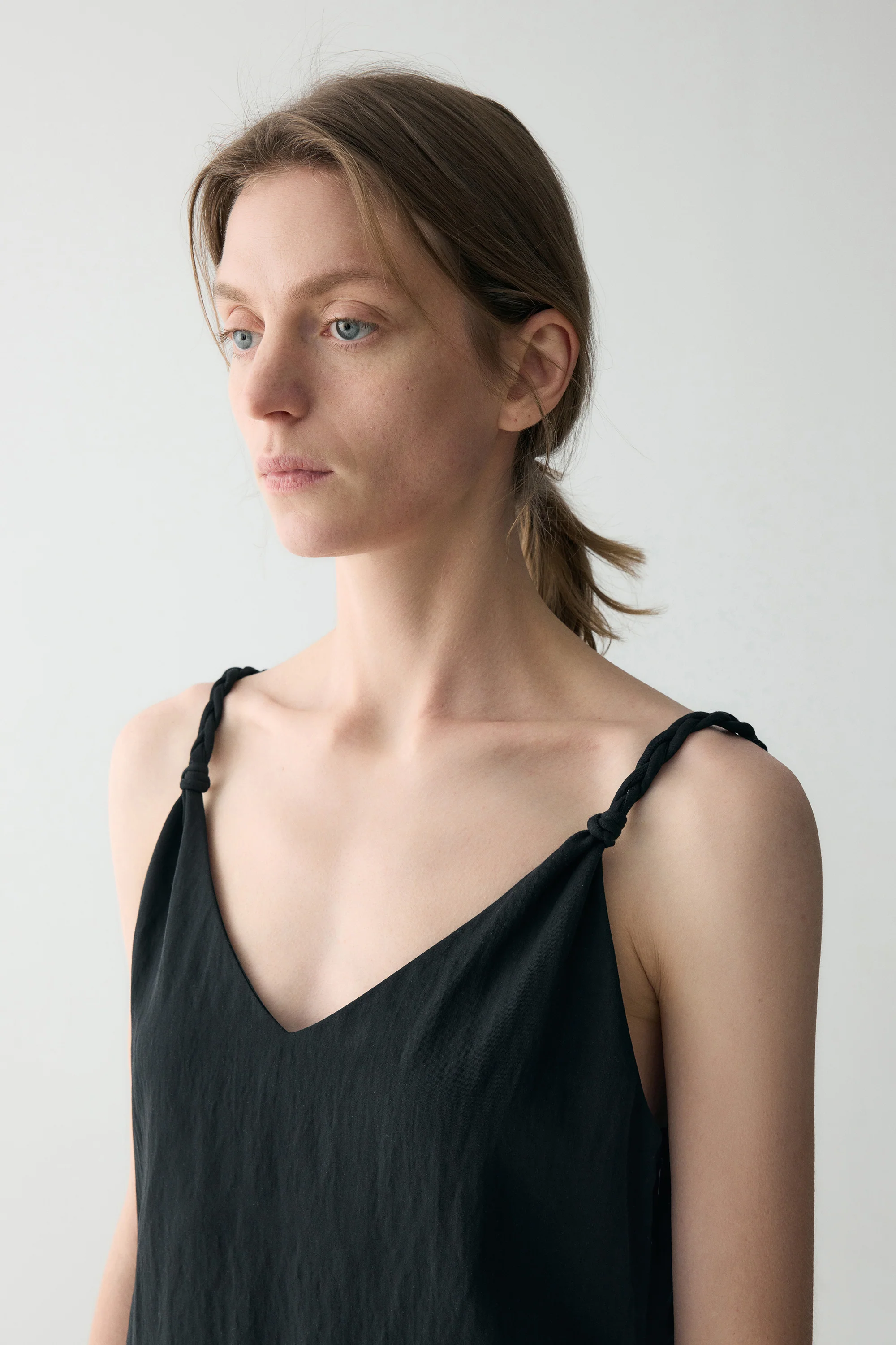 Woven-straps Straight Dress - Image 18