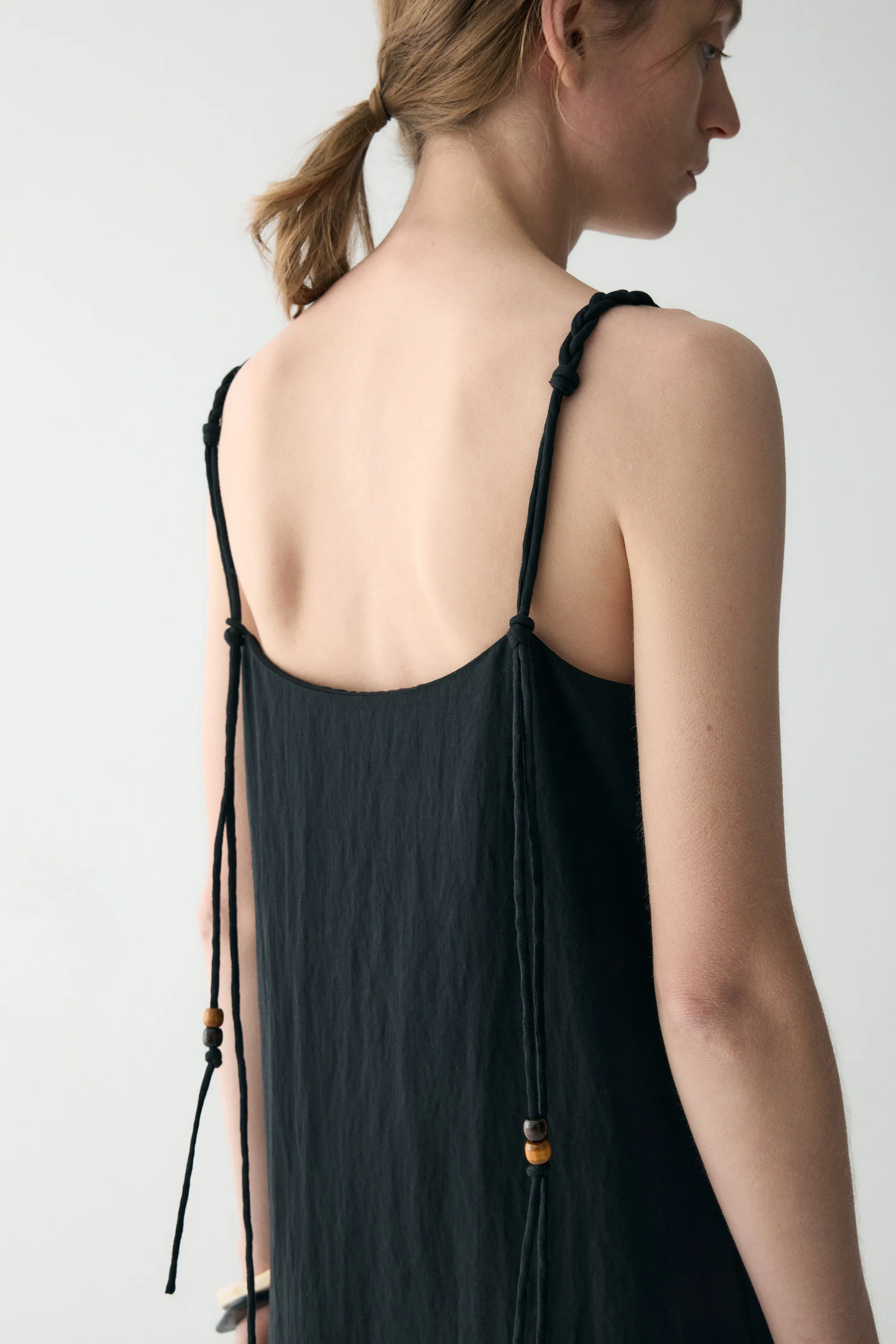 Woven-straps Straight Dress - Image 19