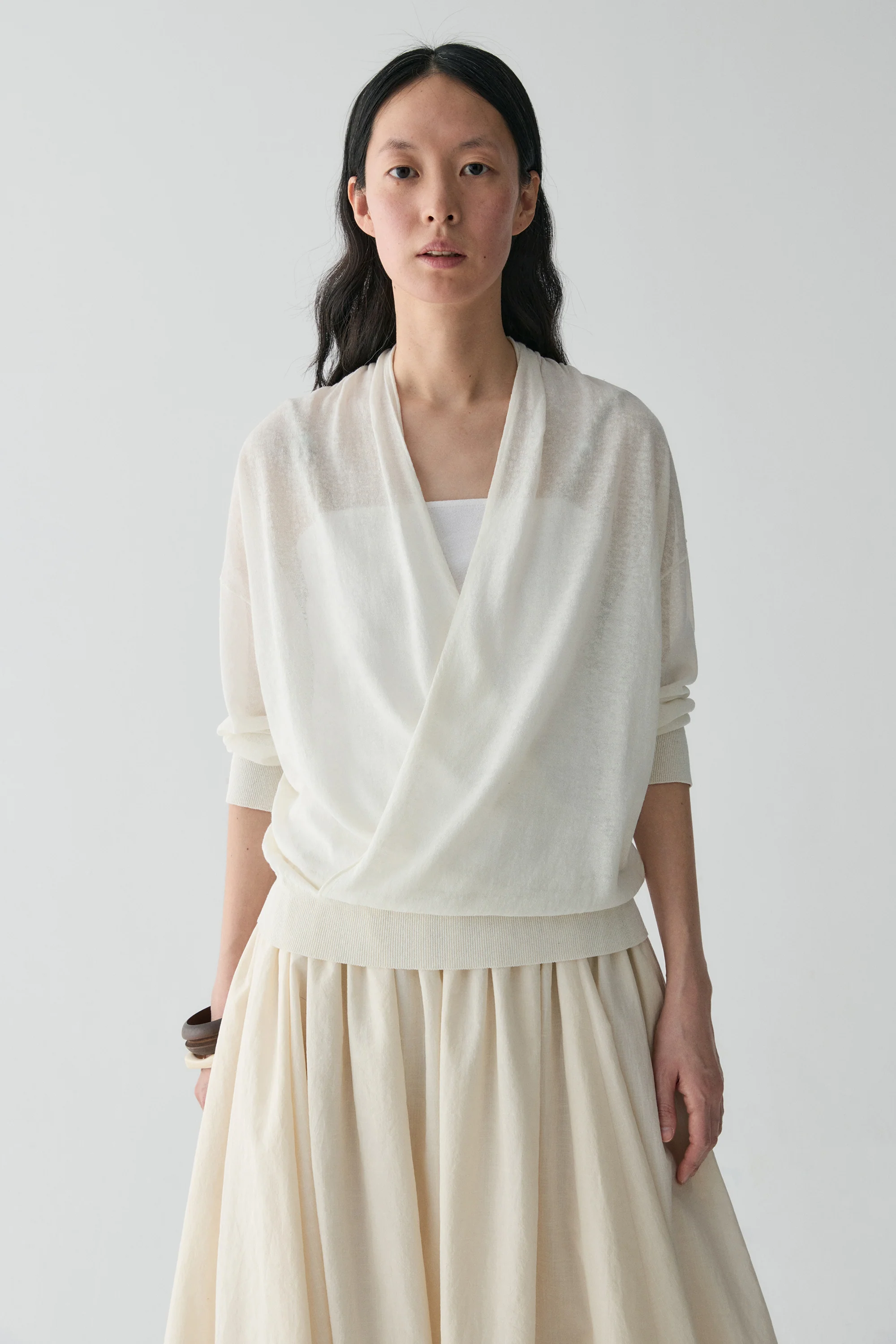 Wrap Linen Top - Image 7