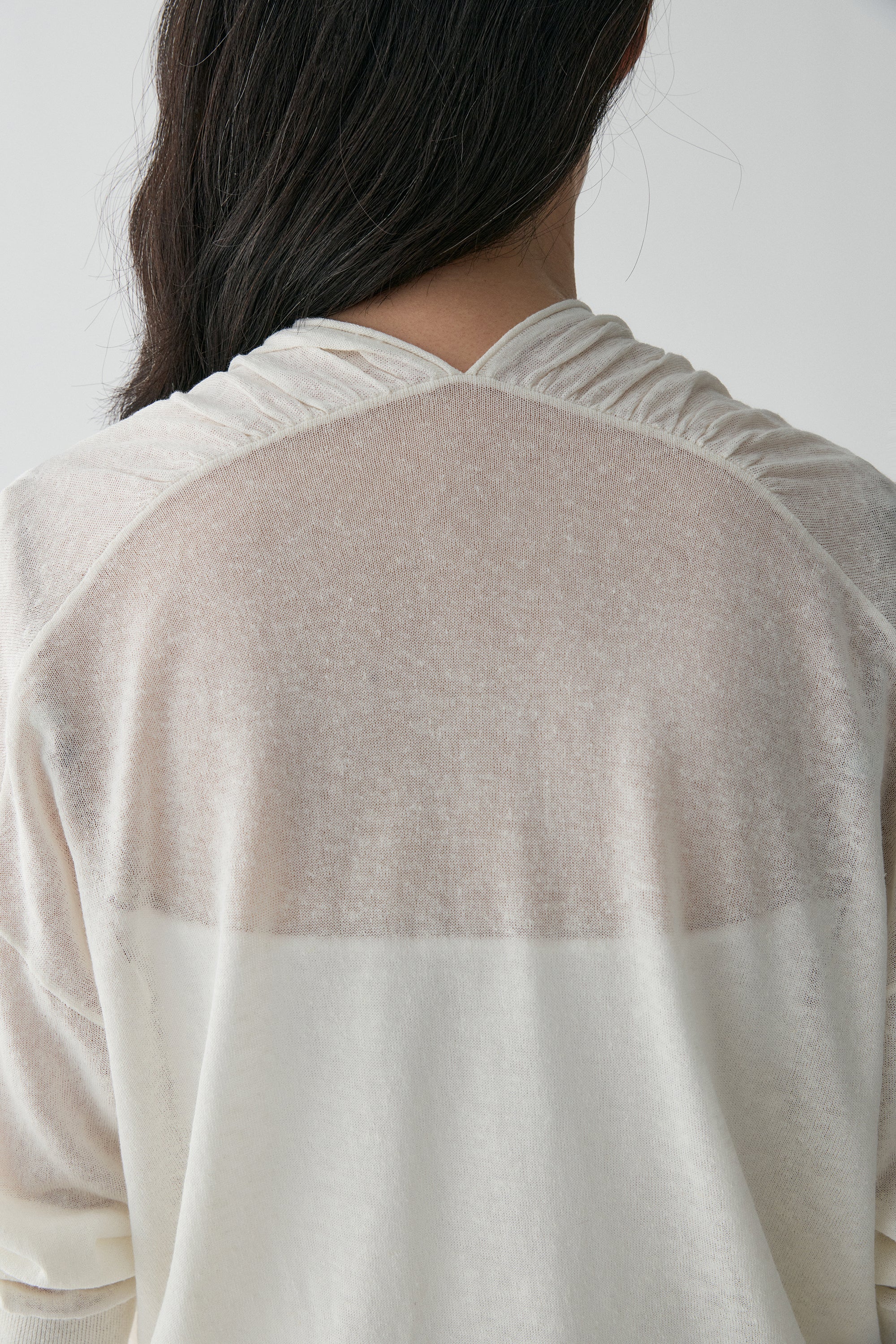 Wrap Linen Top - Image 9