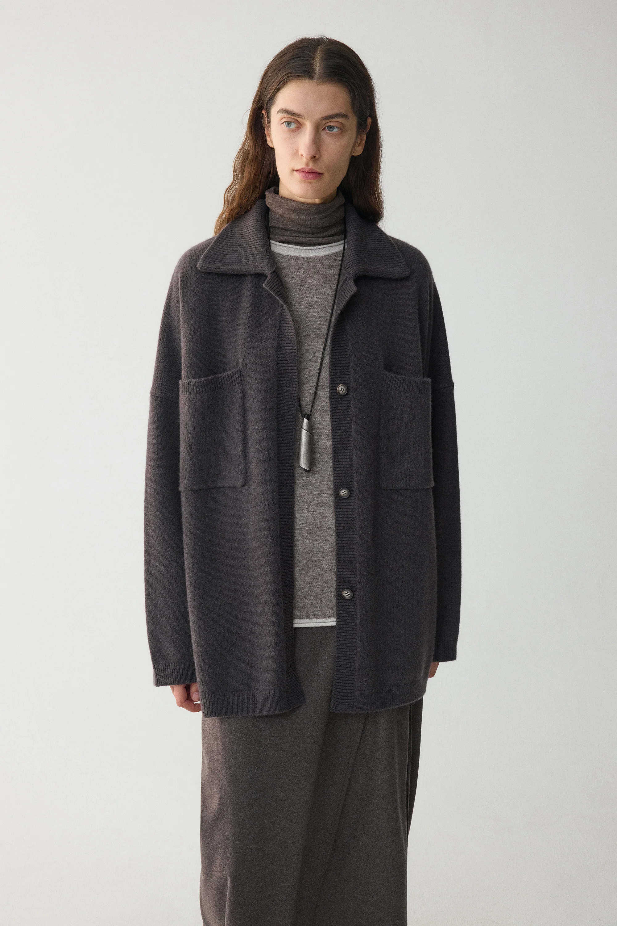 Yak Wool Cardigan - Image 14