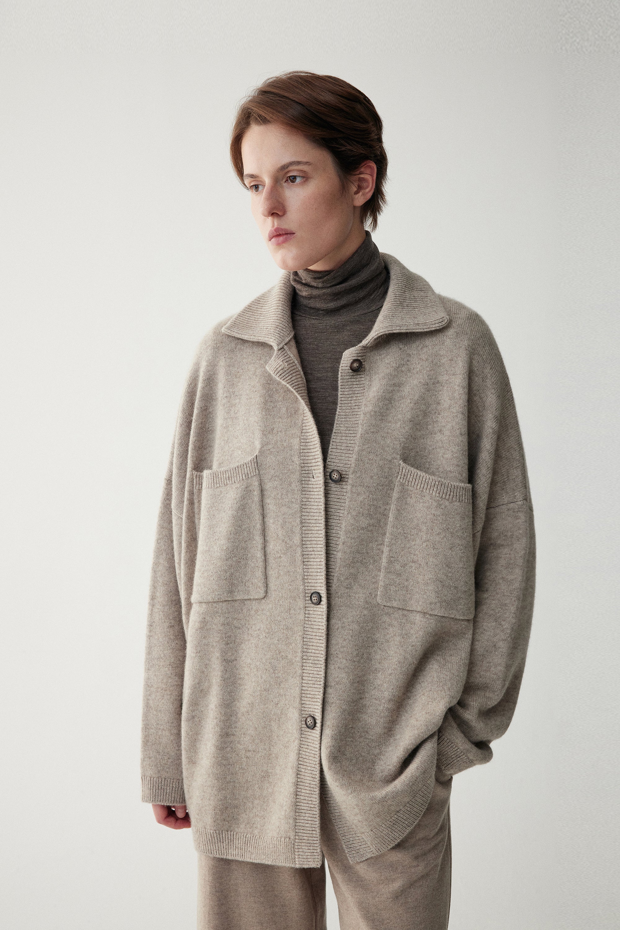 Yak Wool Cardigan - Image 6