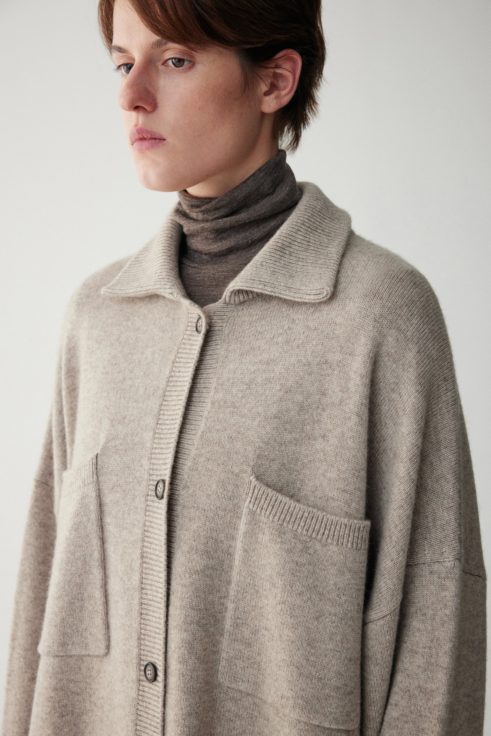 Yak Wool Cardigan - Image 7