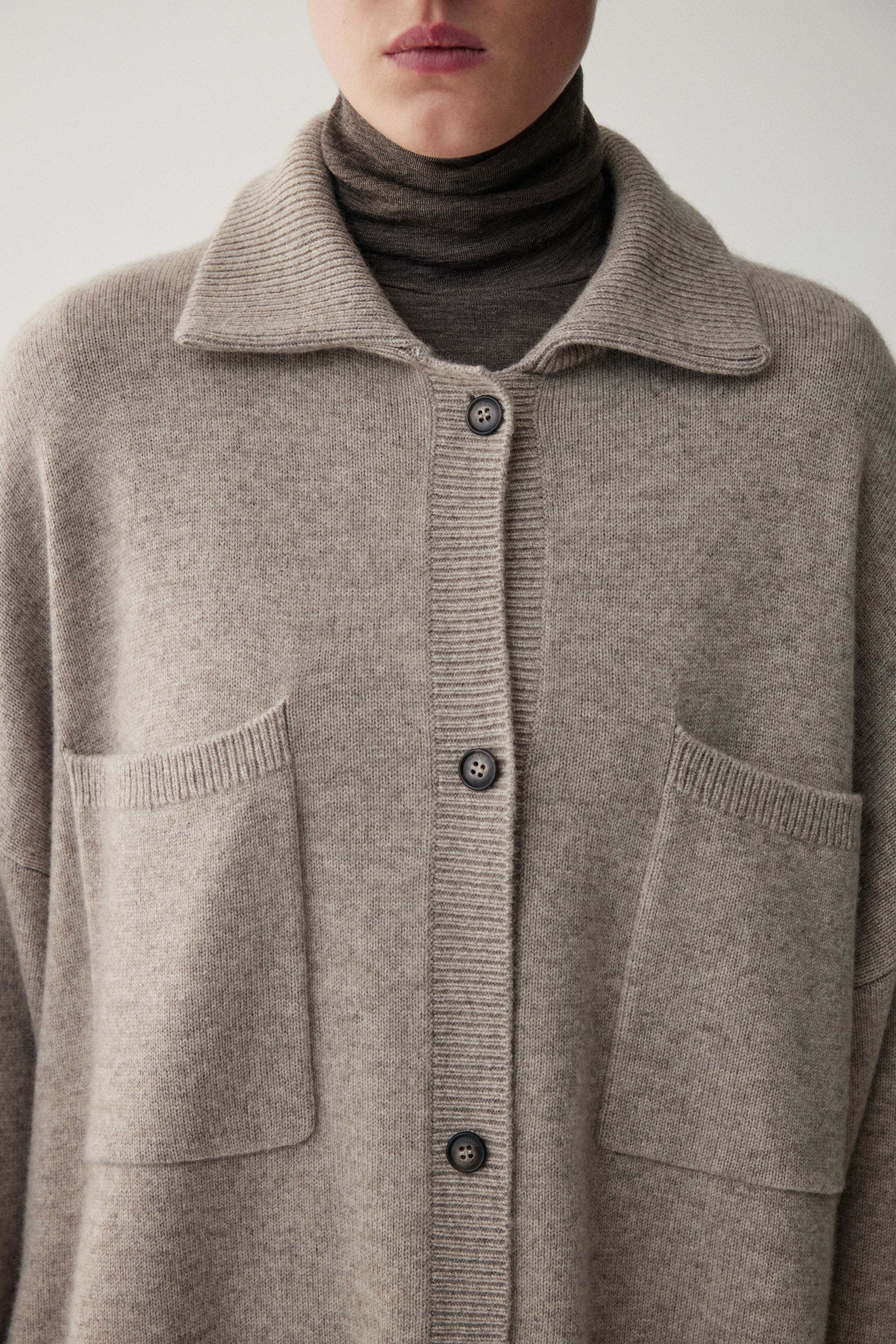 Yak Wool Cardigan - Image 8