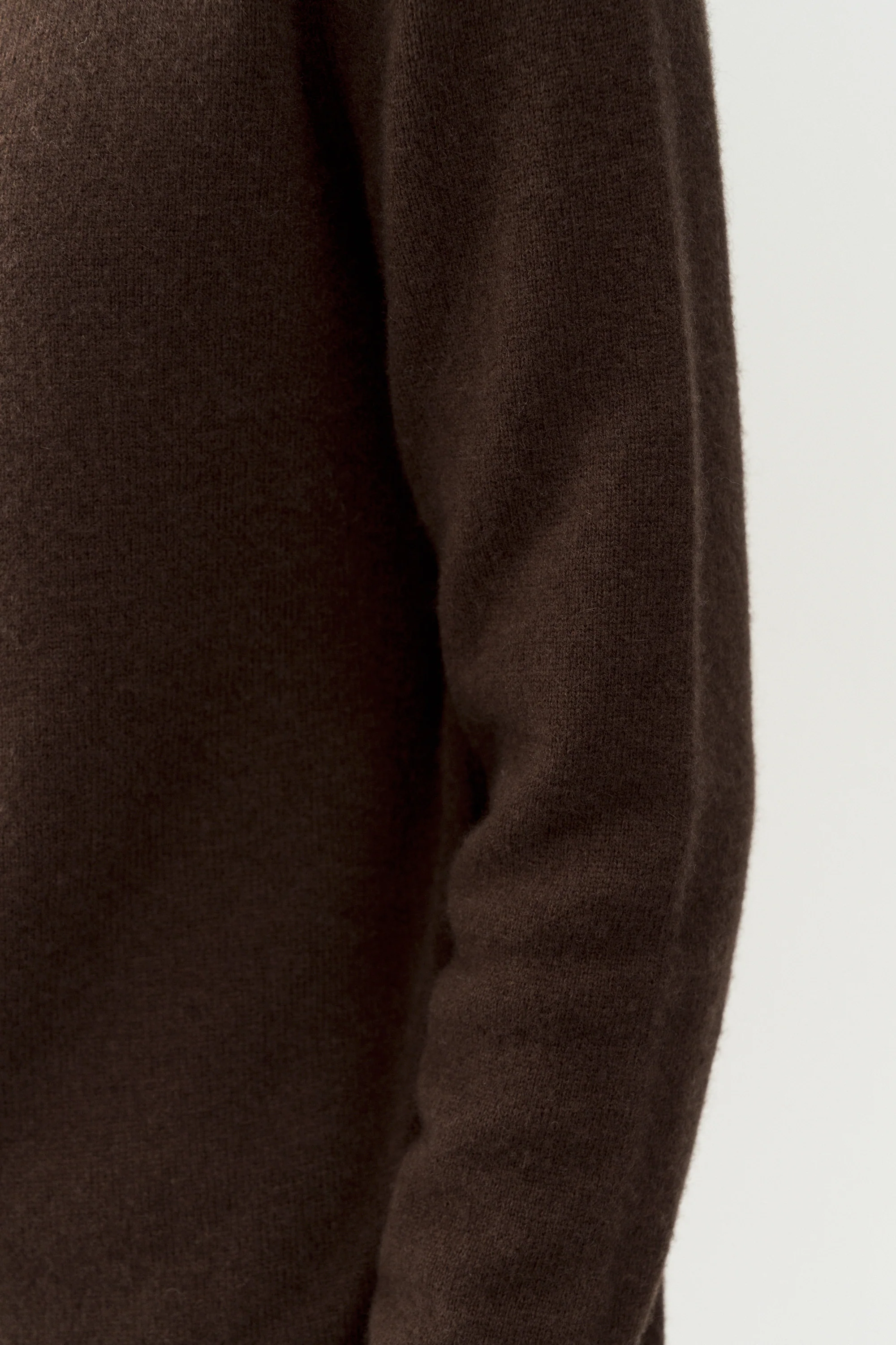 Slim-fit Stand Collar Yak Wool Knit Top - Image 23
